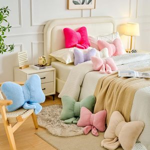 Coussin tissé en forme de papillon, super doux et moelleux, animal en peluche pour la décoration de chambre d'enfant ou cadeau de dessin animé - Product Image 5