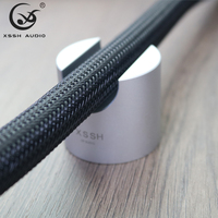 YIVO XSSH HIFI, coussin anti-vibrations en alliage d'aluminium, tapis d'isolation des vibrations pour équipement audio audiophile, placement sur bureau