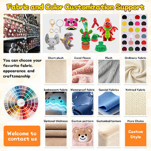 En gros, Jouet en peluche multifonctionnel et souple, dinosaure de <span class=keywords><strong>dessin</strong></span> <span class=keywords><strong>animé</strong></span>, poupée à expressions variables - Product Image 2