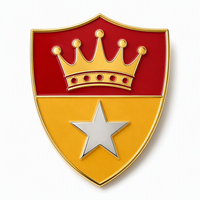 Épinglette de baseball américaine personnalisée, en émail dur, plaquée or, badge métallique pour les fans de sport, cadeau souvenir, OEM ODM, vente en gros