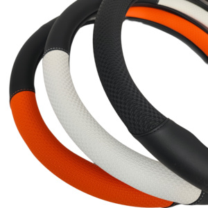 <span class=keywords><strong>Funda</strong></span> de <span class=keywords><strong>Volante</strong></span> de Cuero Universal para Automóvil, Accesorios Interiores de Automóvil Personalizados a Bajo Precio - Product Image 1