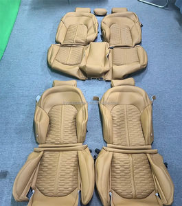 Fundas de Asiento Deportivas de Lujo para Auto, Personalizadas con Panel de Fibra de Carbono y Cubierta de Cuero, Tipo Bucket RS para <span class=keywords><strong>Audi</strong></span> A3 A4 <span class=keywords><strong>A5</strong></span> A6 A7 Q3 Q5 - Product Image 2