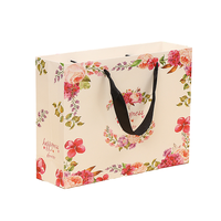 Bolsas de Regalo de Papel Especial Recubierto con Impresión Offset para Promoción y Uso en Supermercados, Reciclables