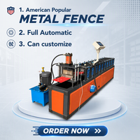Machine de formage à froid WDL American Popular Palisade pour la fabrication de panneaux de clôture métallique de sécurité