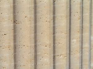 <span class=keywords><strong>Table</strong></span> <span class=keywords><strong>console</strong></span> ovale en marbre rose crème SH STONE, entrée de couloir naturelle avec pieds en travertin concave, étagère de rangement - Product Image 5