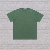 Fabricant de vêtements OEM, logo personnalisé, t-shirt ample en coton 100% avec impression puff, t-shirt streetwear personnalisé pour homme pour l'été