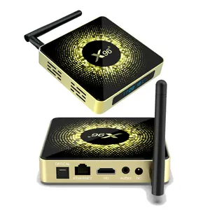 Orijinal fabrika Amlogic S928X Android 11 8K Android Tv kutusu BT5.2 Dual Band Wifi 6 USB 3.0 High end tv kutusu X96 X10