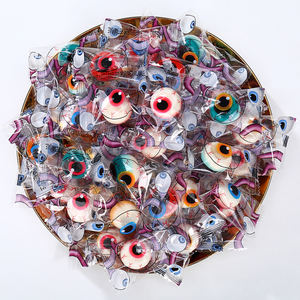 Amos sıcak satış farklı karikatür şekli popüler cadılar bayramı göz küresi şekli sakızlı şeker - Product Image 4