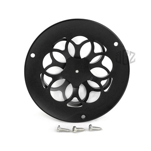 ฝาครอบป้องกันหม้อน้ำสำหรับรถจักรยานยนต์150 Vespa Sprint Primavera อลูมิเนียม CNC ที่ครอบพัดลมระบายความร้อนเครื่องยนต์แบบหมุนได้ - Product Image 3