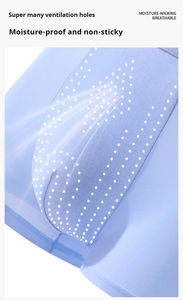 กางเกงบ็อกเซอร์สำหรับผู้ชายกางเกงบ็อกเซอร์สำหรับผู้ชายกางเกงบ็อกเซอร์เป้าผ้าไหมน้ำแข็งตาข่ายระบายอากาศได้ดีมีความยืดหยุ่นสูง10A ป้องกันความชื้นในการต้านเชื้อแบคทีเรีย - Product Image 5