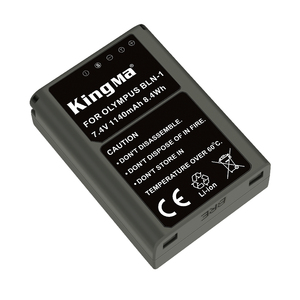 Batterie d'appareil photo numérique de remplacement professionnelle KingMa-BLN-1 BLN1 pour <span class=keywords><strong>Olympus</strong></span> E-<span class=keywords><strong>M5</strong></span> - Product Image 1