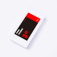 DYESL 2.13 inci BWR ABS Label rak elektronik BLE 2.4GHz untuk e-ink Tag harga ESL sistem EAS Supermarket ritel