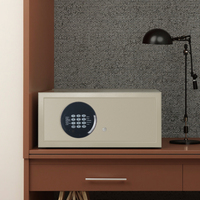 Coffre-fort numérique d'hôtel AL002-200 Clavier électronique ignifuge moderne et serrure à clé avec clé de priorité pour la sécurité des chambres