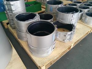 Abrazadera de Reparación Rápida de Acero Inoxidable de Alta Presión Resistente a la Corrosión para Conexiones de Tuberías Plegables, 1 Pieza para Construcción - Product Image 2