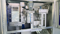 Machine d'emballage automatique de haute précision à 2 godets vibrants pour le comptage et l'emballage de pièces de quincaillerie (vis, écrous) dans des sachets préformés