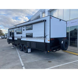 <span class=keywords><strong>23</strong></span> pies gran espacio fuera de la carretera de alta resistencia camping remolque 4x4 caravana de lujo caravana de doble eje caravanas para la venta - Product Image 2