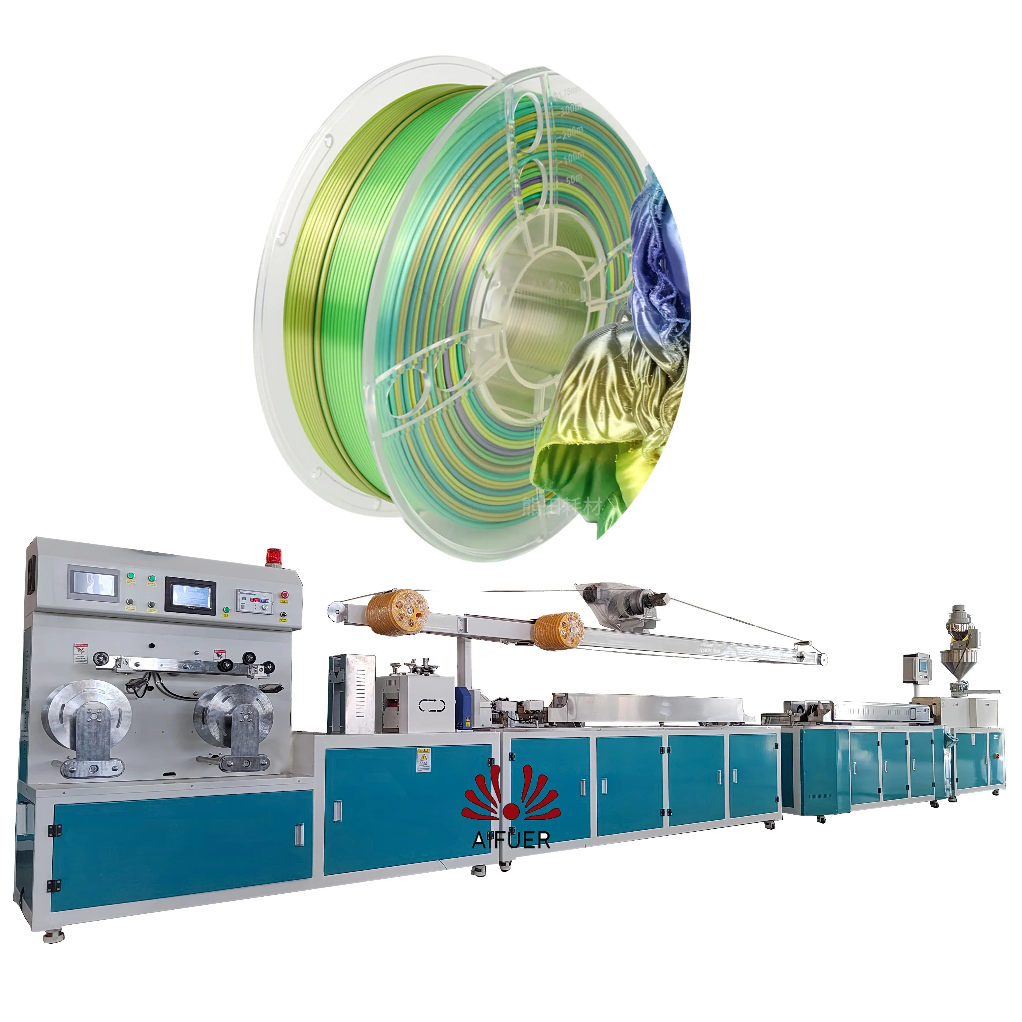 Nhà máy sản xuất máy in 3D Filament đùn Line/Filament máy đùn