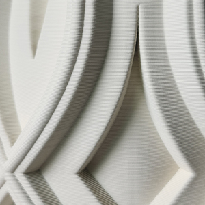 Vaso in Ceramica 3D Geometrico con Design Scultoreo Testurizzato, Elemento Decorativo per Soggiorno - Product Image 4