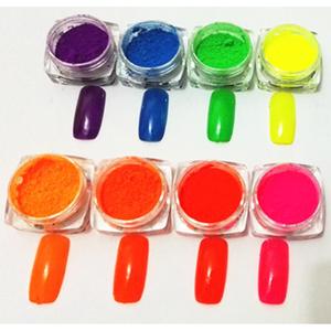 12 Colors <strong>Pigment</strong> Nail Powder Fluorescent Powder Color Nail <strong>Pigments</strong> Glitter Neon <strong>Pigment</strong>