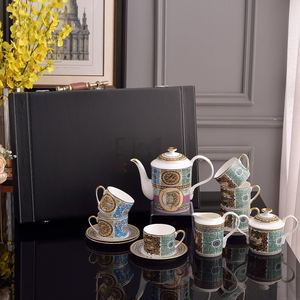 Promoción Nordic Luxury Juego de café de porcelana de hueso de 15 piezas Té de la tarde - Product Image 3