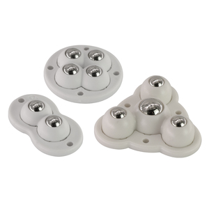 ล้อเลื่อนแบบฝัง ล้อหมุนสแตนเลสทนทาน ล้อเฟอร์นิเจอร์พลาสติกแบบหมุนได้ - Product Image 3