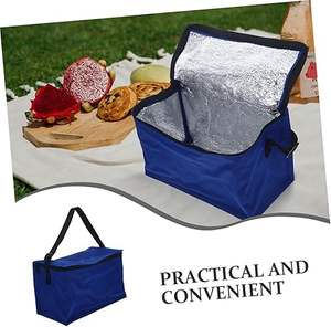 Bolsa de refrigeración con aislamiento térmico grande superventas reutilizable a prueba de fugas para <span class=keywords><strong>Uber</strong></span> Eats Delivery Fish & Lunch bolsa aislada - Product Image 3