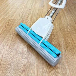 Serpillère à tête effaçable Realida Magic Eraser, serpillère à tête polyvalente avec manche en acier inoxydable - Product Image 1