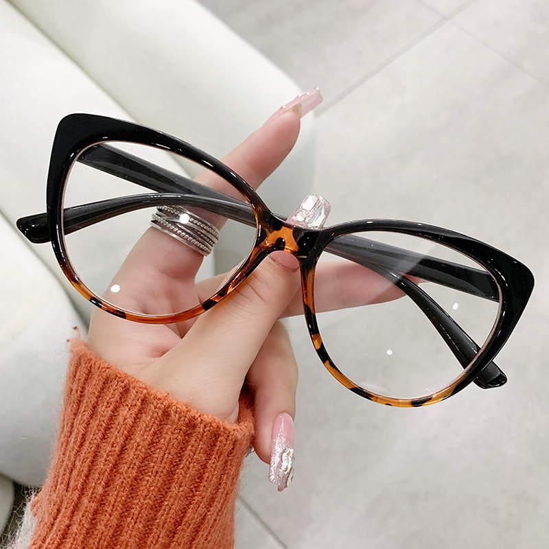 2318 New Arrival Vintage-style Cat Eye Glasses Frames Anti-Blue