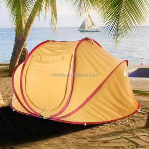 Carpa de Playa Impermeable con Protección UV en Forma de Bote, Carpa de Camping Familiar para 3-4 Personas, Portátil, Automática y de Apertura Rápida - Product Image 5