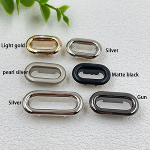 Spécifications multiples Sac à œillets en métal laiton de forme ovale noir doré <span class=keywords><strong>Oeillets</strong></span> ovales longs œillets <span class=keywords><strong>pour</strong></span> vêtements <span class=keywords><strong>Bâche</strong></span> - Product Image 2