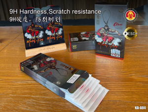 Protector de Pantalla de Vidrio Templado <span class=keywords><strong>Huawei</strong></span> Monkey King 9H HD Antiestático con Serigrafía para la Serie 16, Anti-Impactos 2.5D - Product Image 2