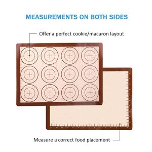 Meilleurs <span class=keywords><strong>tapis</strong></span> <span class=keywords><strong>de</strong></span> <span class=keywords><strong>cuisson</strong></span> en silicone pour four - Product Image 5