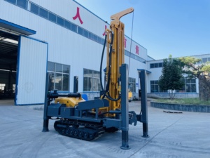 Giàn khoan thủy lực đầy đủ 200m với máy nén để đảm bảo chất lượng khoan đá - Product Image 4