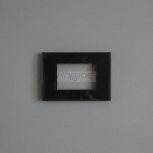 HB4803HS Plaque murale Axolute 3 modules Anthracite BTICINO 1kg Italie - Product Image 2