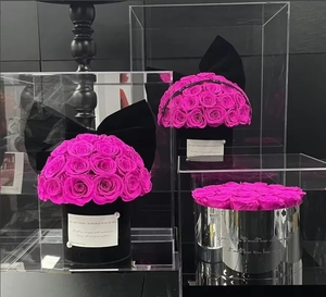 Rosas Naturales Preservadas al por Mayor para el Día de San Valentín 2025, Flores Artificiales en Caja, Flores Eternas e Inmortales - Product Image 5
