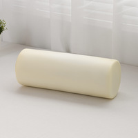 Oreiller de soutien du cou cylindrique en coton tricoté moderne Oreiller de sommeil en mousse à mémoire de forme unique avec noyau et forme