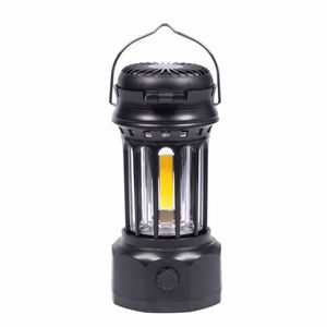 Lampe de camping avec ventilateur LED, lanterne extérieure portable, design pliable à 90 degrés pour utilisation en tente - Product Image 3