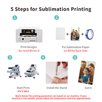 Cadre photo en verre vierge avec support, prêt pour la sublimation et l'impression personnalisée, cadre photo personnalisé, vente en gros, fournitures cadeaux