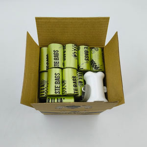Light Green 50-Roll Dog Poop <b>Bag</b> with Eco-Friendly <b>Dispenser</b> Cute and Sustainable <b>Plastic</b> <b>Bags</b> at Attractive Prices - Product Image 4