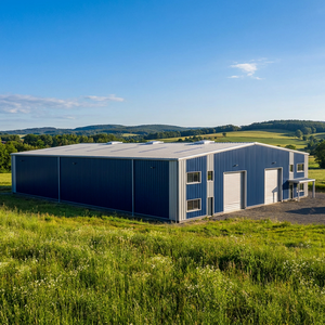 Entrepôt économique en structure métallique - Bâtiment métallique préfabriqué de haute qualité pour un stockage rentable - Product Image 5