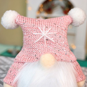 Christmas Knitted Plush Toys Standing <b>Light</b> <b>up</b> Soft Faceless Doll Gift <b>Ornaments</b> for Xmas Party Decorations - Product Image 2