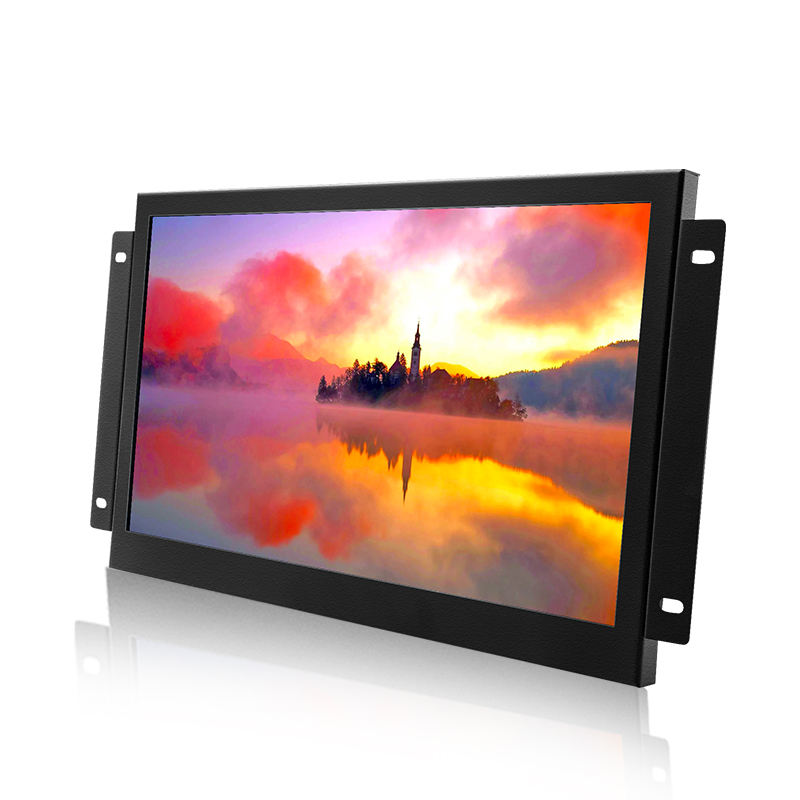 14 Inch Industrial Full HD 1920x1080 Screen Resolution Industrial LCD Display Commercial Open Frame Metal Case Monitor
