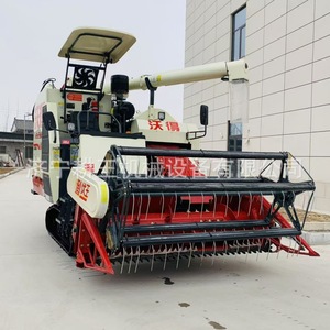 Moissonneuse-batteuse sur chenilles Wode 125Hp pour la récolte du blé et du riz, haute productivité - Product Image 1
