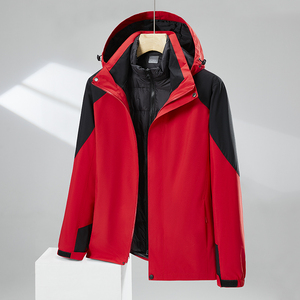 Mode vêtements décontractés hommes et femmes veste bouffante chaud hiver manteau rembourré avec capuche - Product Image 3