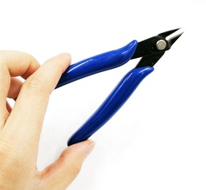 Alicates <span class=keywords><strong>de</strong></span> corte diagonal DIY para cables, 170 mm, alicates electrónicos <span class=keywords><strong>de</strong></span> corte diagonal, cortacables - Product Image 4