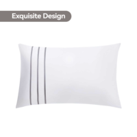 Ensemble de literie en coton de luxe, style européen, magnifique ensemble de literie jacquard personnalisé exquis
