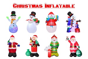 Arco Inflable Navideño Personalizado con Logotipo para Exteriores, Decoración Publicitaria, Santa Claus, Centro Comercial, Plaza, Festival, Promoción, Venta al por Mayor - Product Image 5