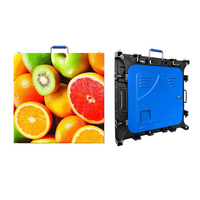 Armoires d'affichage vidéo LED en aluminium moulé sous pression 640*640MM pour centres commerciaux, points de vente en libre-service et signalétique personnalisable