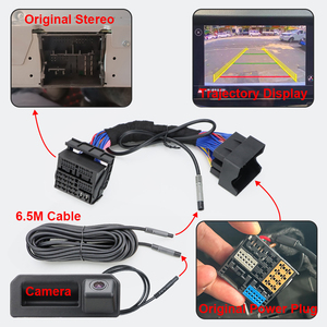 Greyi המכונית מצלמה מקורית נתונים דינמי מסלול עבור <span class=keywords><strong>vw</strong></span> caddy 2k 2016 ~ 2020 mib2 יחידה חניה גיבוי מצלמה ללא תקע & לשחק - Product Image 4