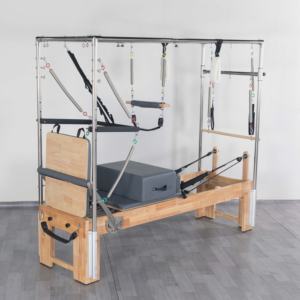 3-в-1 деревянный Пилатес Кадиллак полубашня реформатор и пилатес кровать домашняя студия тренажерный зал фитнес Йога тренировочная полукровать - Product Image 3